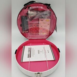 Hallmark Barbie 45th Anniversary Bunko Game Set White Carry Case – Complete